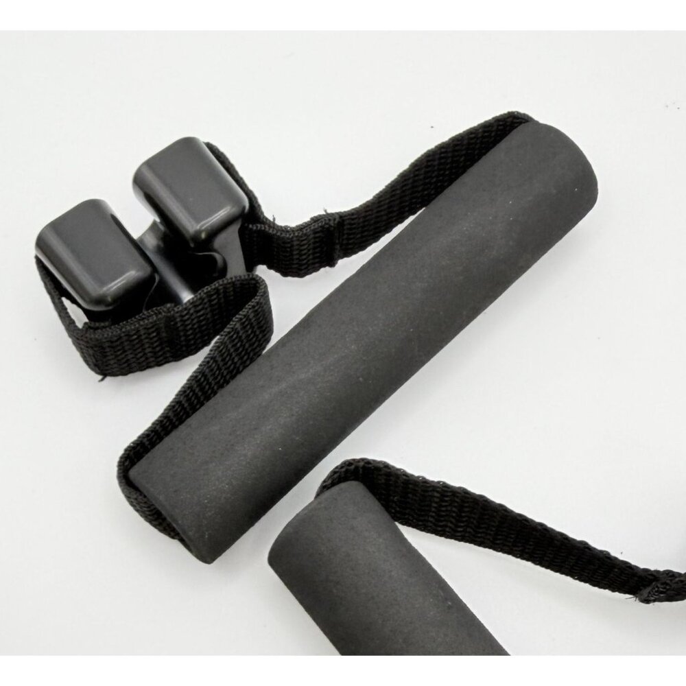 Beachbody Resistance Band Handles Set Black Foam Grip Lightweight Durable - Picture 3 of 7